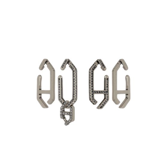 KIT DE BRINCOS CUFF HECTOR ALBERTAZZI H CELEBRATE PB